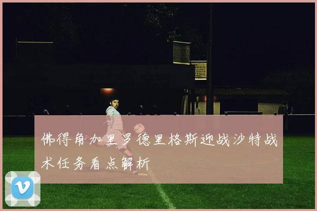 佛得角加里罗德里格斯迎战沙特战术任务看点解析